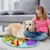 Dog snuff pad dog interactive toy small dog rich toy dog sniffing pad dog puzzle toy small dog licking pad squeaking dog toy natural foraging skills (