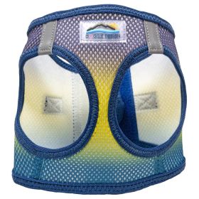 American River Choke Free Dog Harness Ombre Collection (Color: Cosmic Splash, size: X-Large)