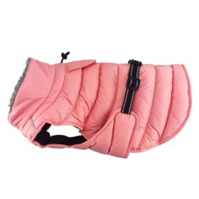 Alpine Extreme Weather Puffer Coat (Color: Peach, size: large)