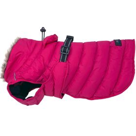 Alpine Extreme Weather Puffer Coat (Color: Pink Peacock, size: medium)