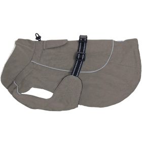 Alpine Tuf Terrain Dog Coat (Color: Dried Sage, size: medium)