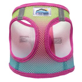 American River Choke Free Dog Harness Ombre Collection (Color: Cotton Candy, size: large)