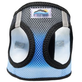 American River Choke Free Dog Harness Ombre Collection (Color: Midnight Sky, size: medium)