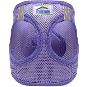 American River Solid Ultra Choke Free Dog Harness (Color: Paisley Purple, size: large)